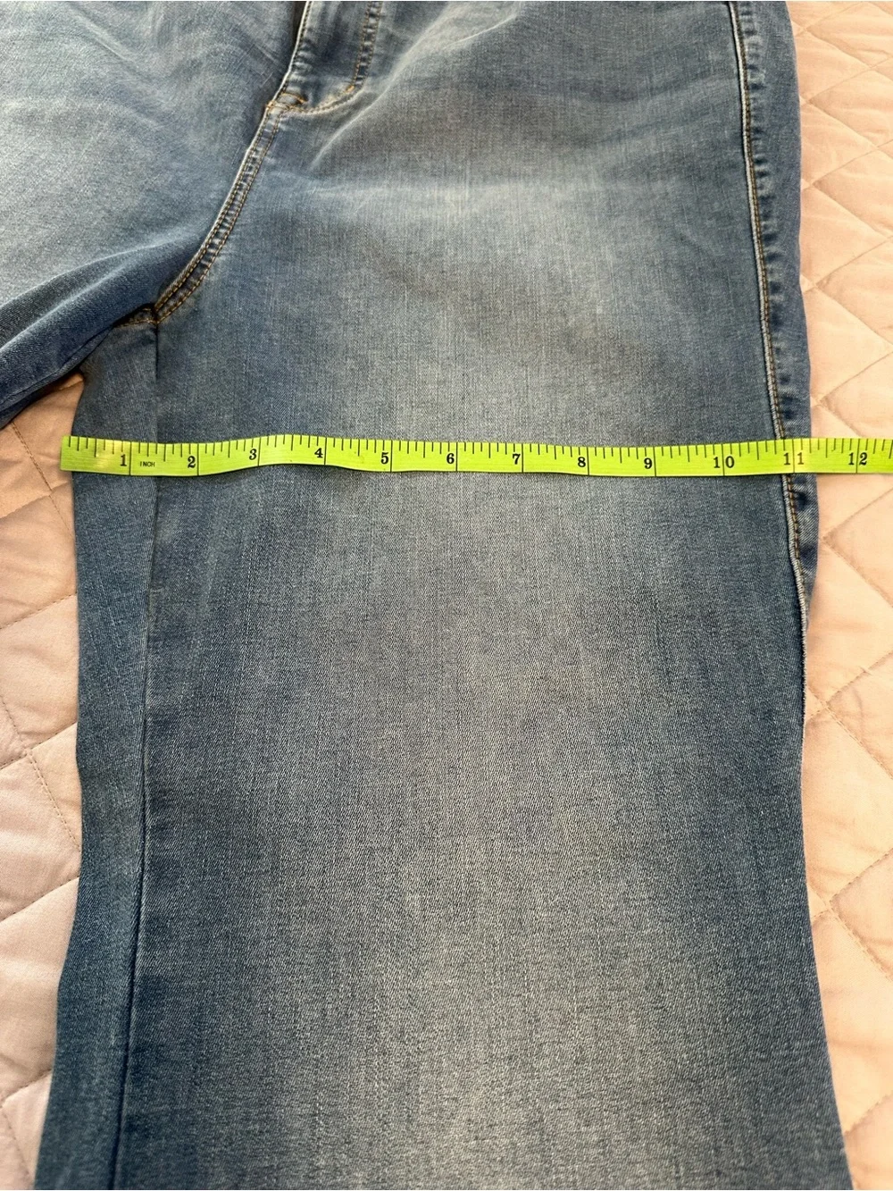 Torrid Trio Fit Slim Boot Limitless Stretch Mid-Blue Straight Jeans - 16-20